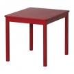 Kinderstuhl mit Tisch, rot